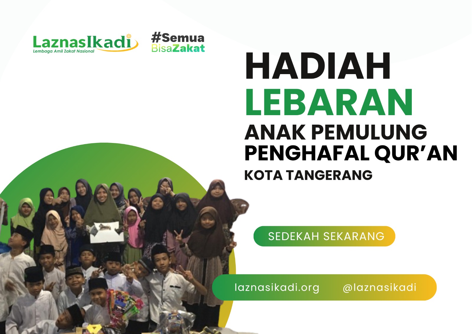 Hadiah Lebaran Untuk Anak Pemulung Penghafal Al Quran