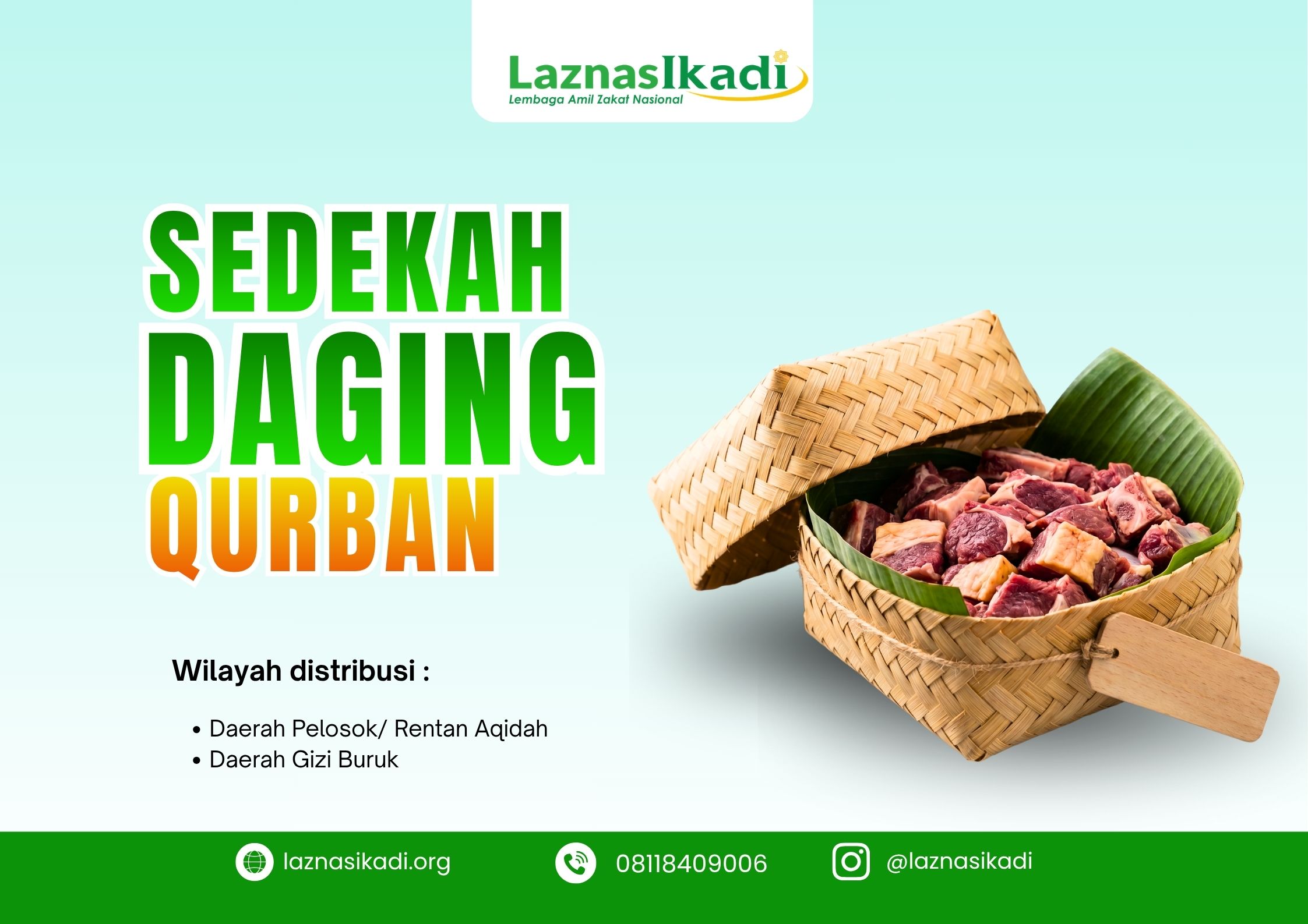 Sedakah Daging Qurban