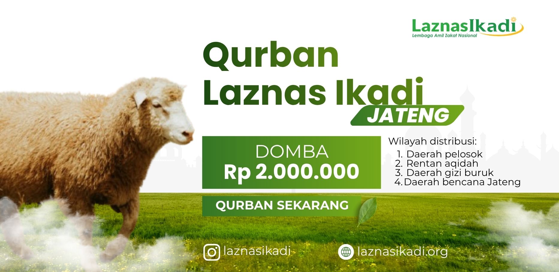Smart Qurban: Qurban Domba Jawa Tengah