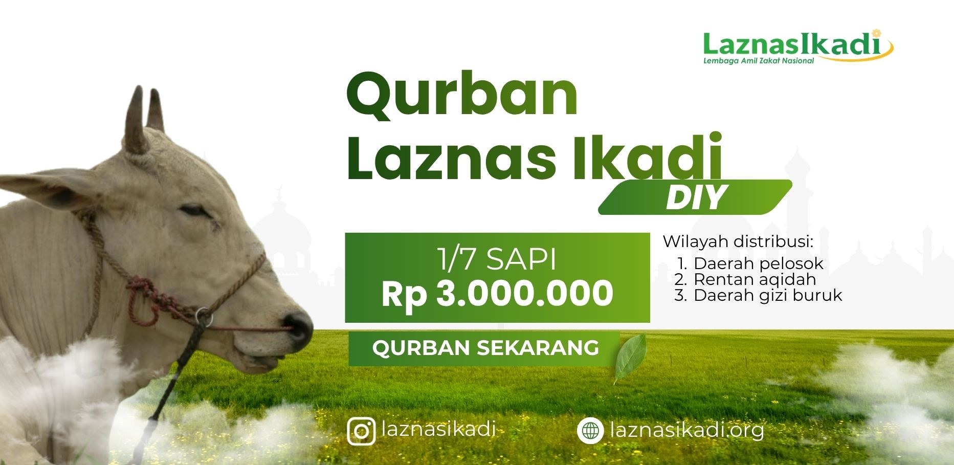 Smart Qurban: Qurban 1/7 Sapi DIY