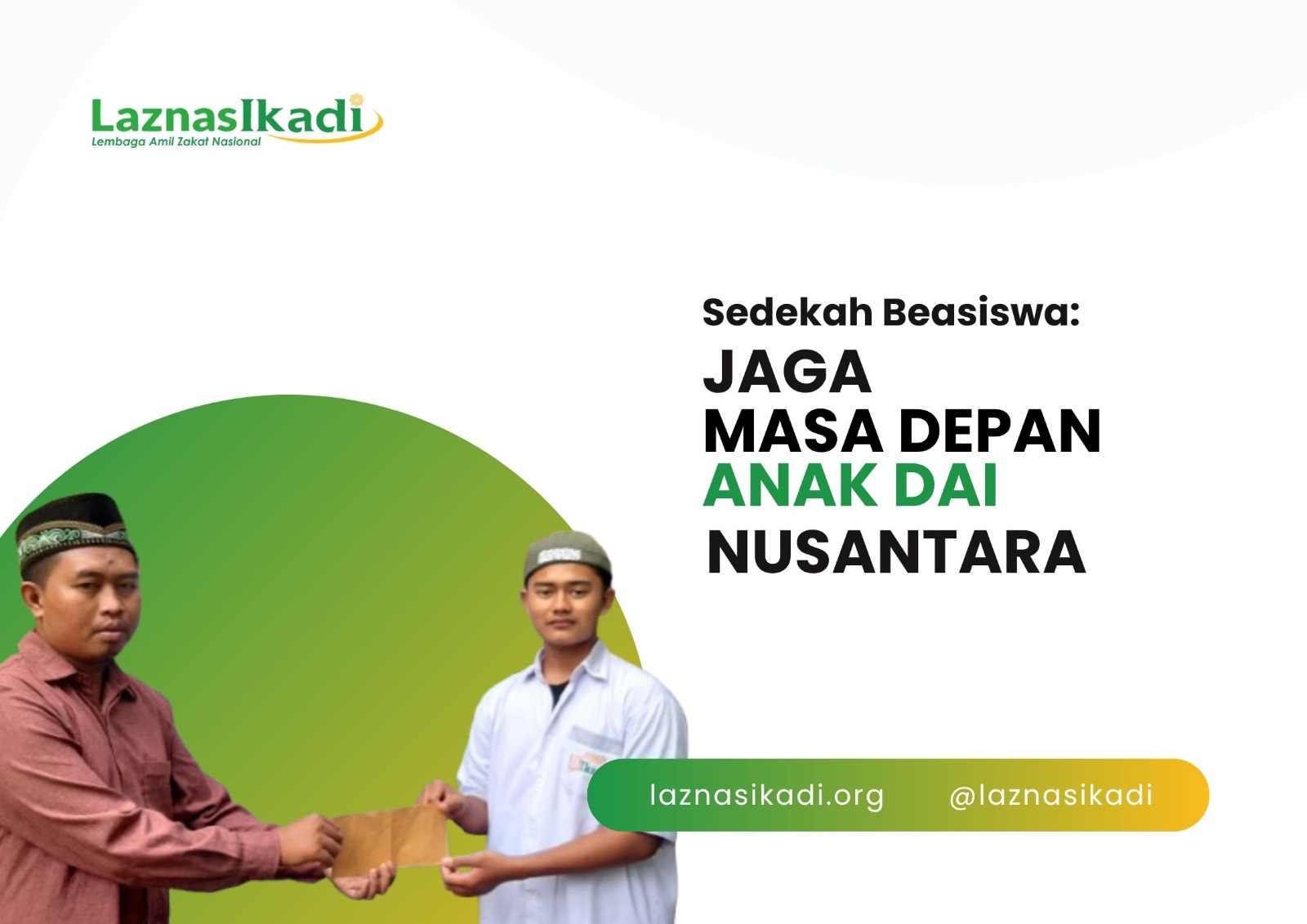 Sedekah Beasiswa: Jaga Masa Depan Anak Dai Nusantara