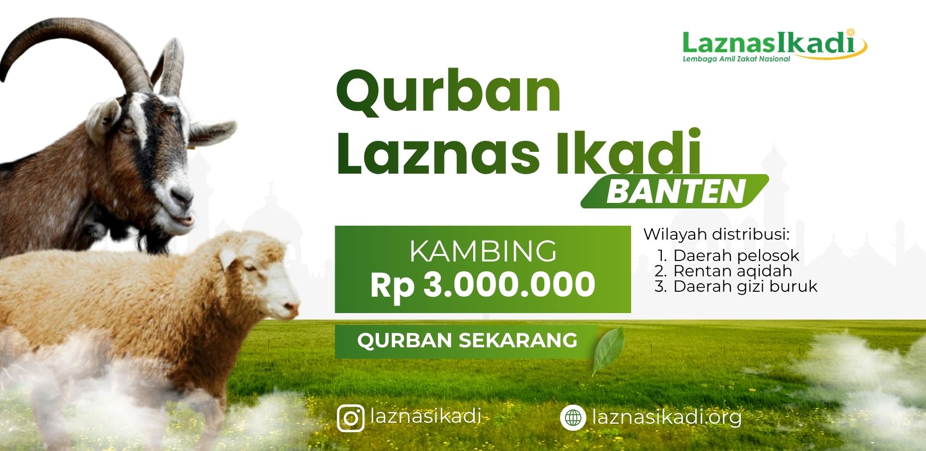 Smart Qurban: Qurban Kambing Banten