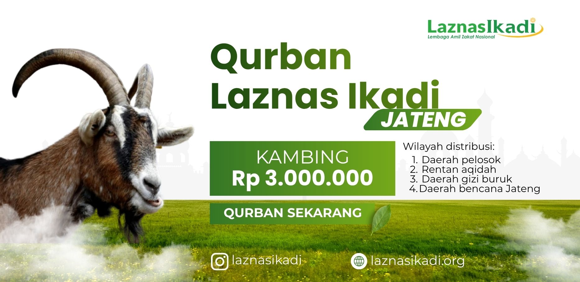 Smart Qurban: Qurban Kambing Jawa Tengah