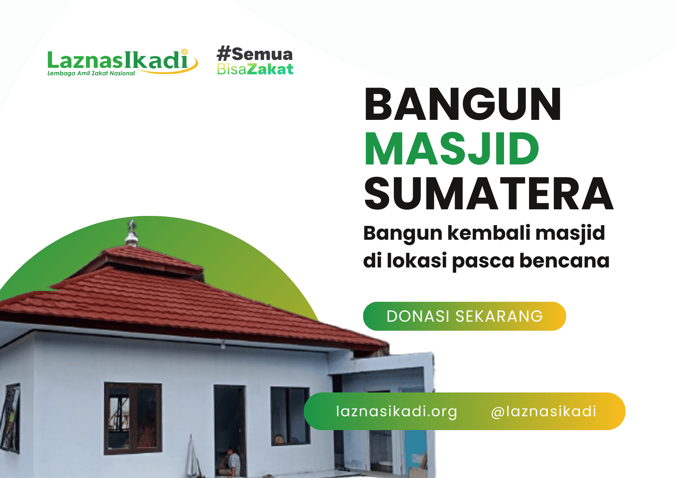 Bangun Masjid Daerah Pasca Bencana
