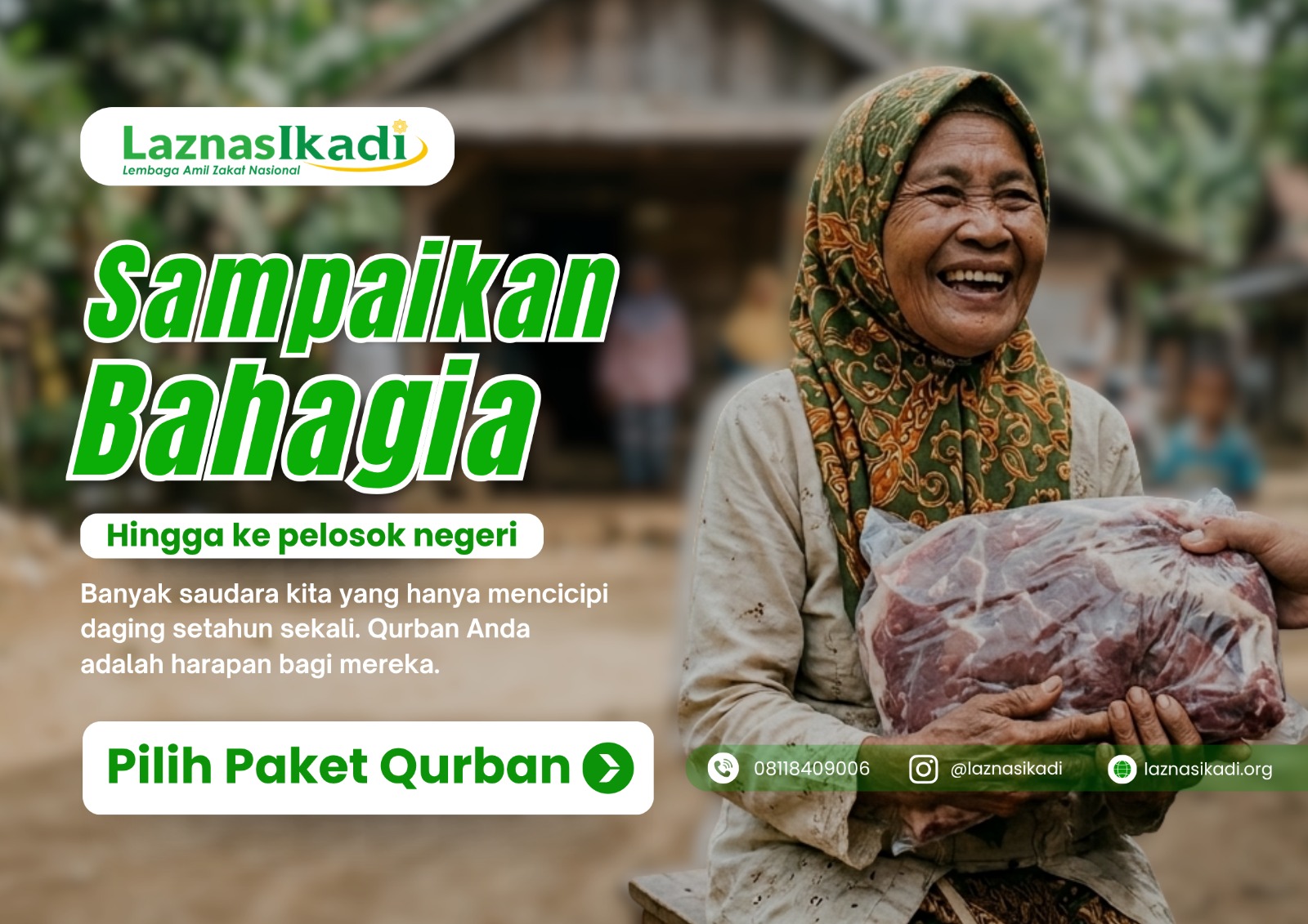 Sampaikan Bahagia Hingga ke Pelosok Negeri