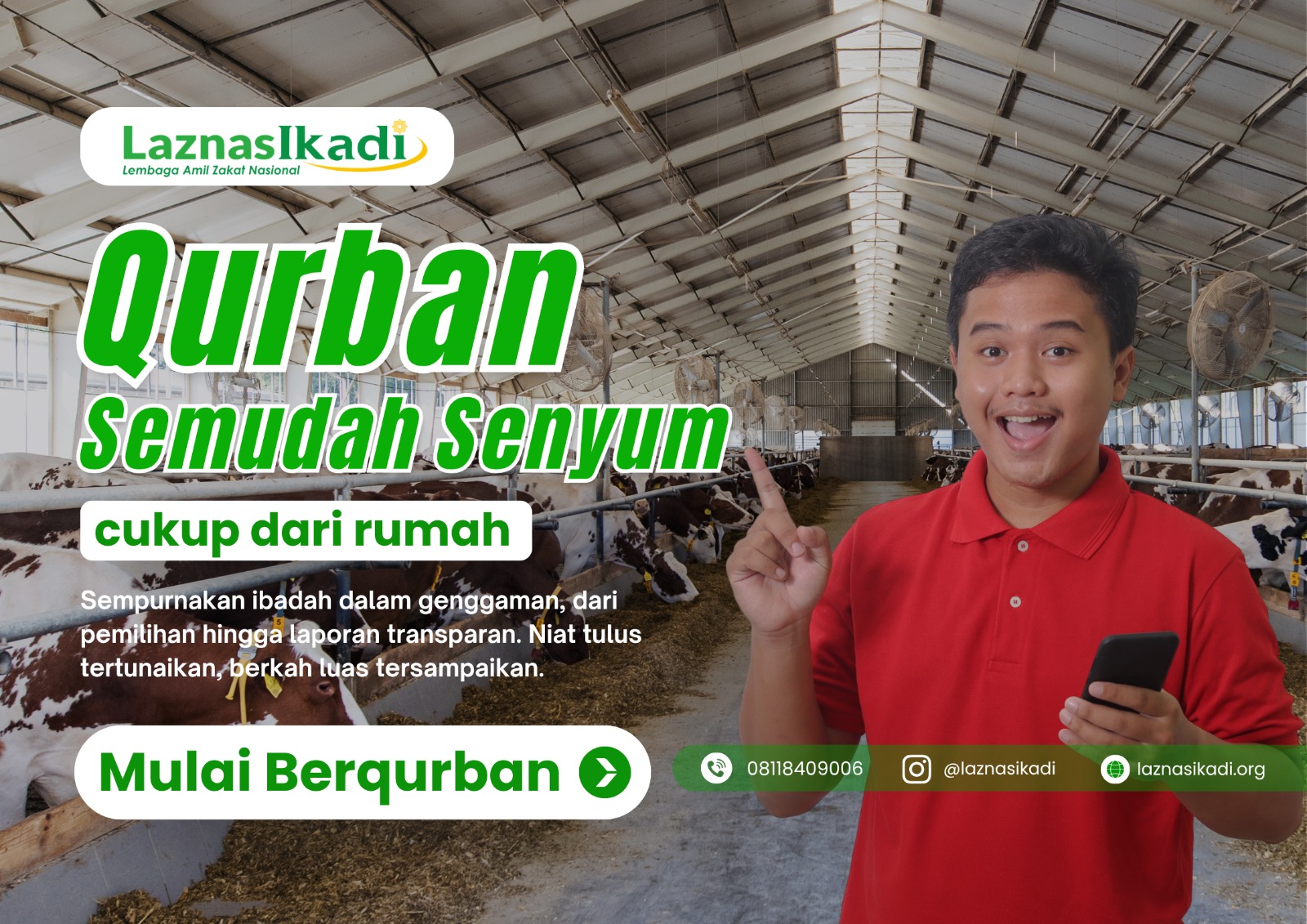 Qurban Semudah Tersenyum